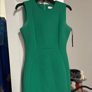 Calvin Klein Emerald Green Mini Dress